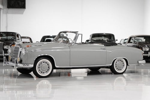 1958 MERCEDES-BENZ 220 S CABRIOLET (FORMERLY OWNED BY PRINCE SOLD