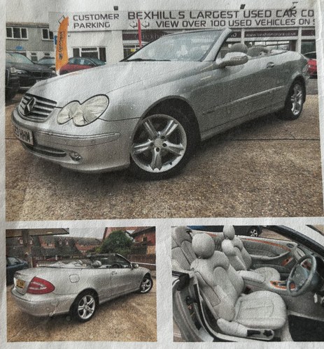2003 Mercedes Clk 240 Elegance Auto