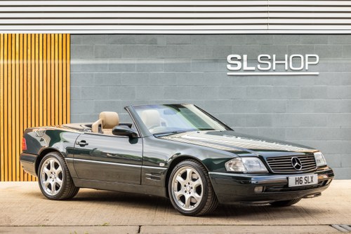 2001 Mercedes Benz R129 SL280 Designo Alanite Green (008) VERKAUFT