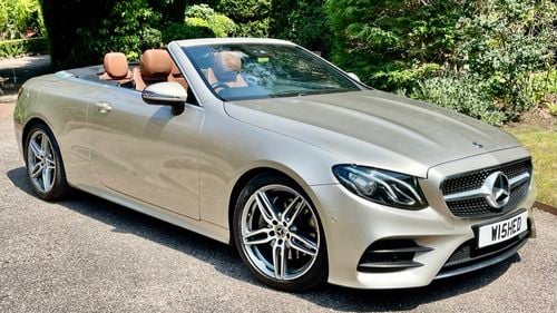 Picture of 2017 Mercedes E 220D Convertible AMG Line Premium 1 owner - For Sale