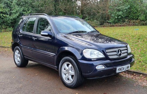2004 MERCEDES ML270 CDi - INSPIRATION EDITION - LOW MILES - FSH SOLD