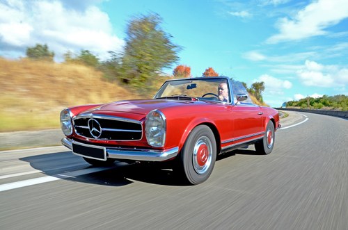 1970 Mercedes 280 SL W113 Pagoda, 2 Owners from new, ZF 5 Speed SOLD