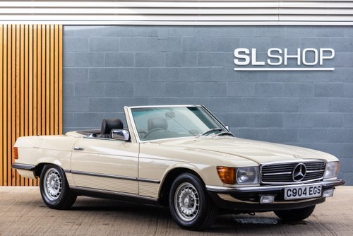 1985 Mercedes Benz R107 280SL Light Ivory (623) Kaufen Bei