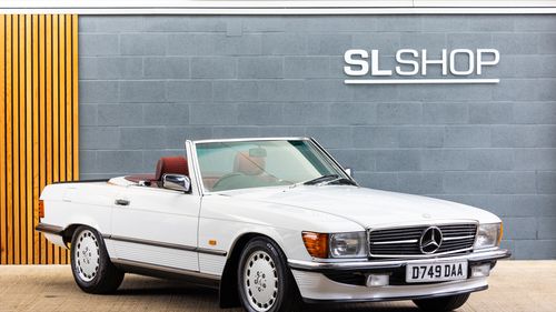 Picture of 1986 Mercedes Benz R107 300SL Arctic White (147) - For Sale