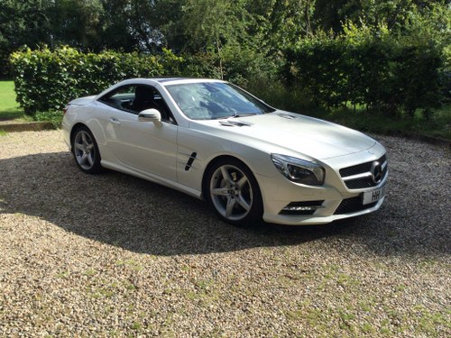 2013 Mercedes SL500 convertible For Sale by Auction