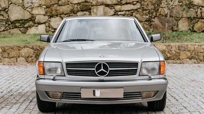 LHD 1988 Mercedes Benz 560SEC 300HP 87.000kMS