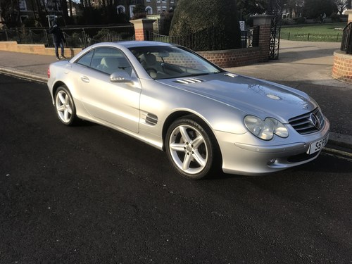 2002 Mercedes Sl500 Auto