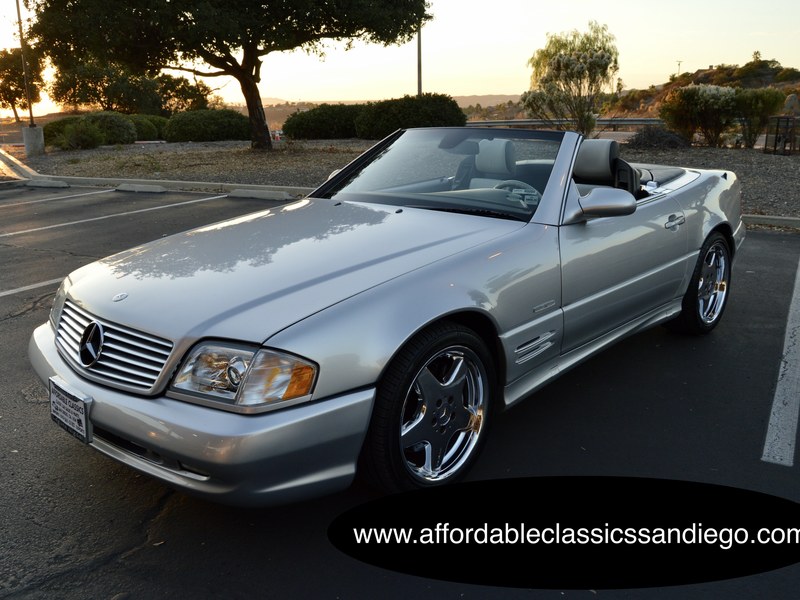 2002 Mercedes Benz SL500 Silver Arrow