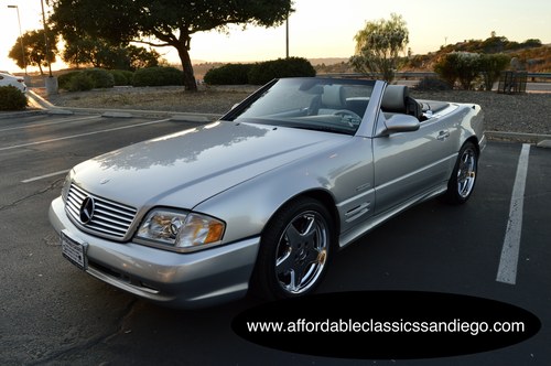 2002 Mercedes Benz SL500 Silver Arrow SOLD