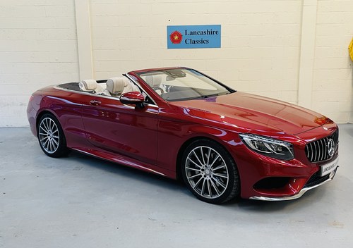 2016 Mercedes S500 Convertible SOLD