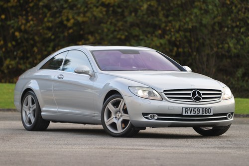 2009 Mercedes-Benz CL 500 For Sale by Auction