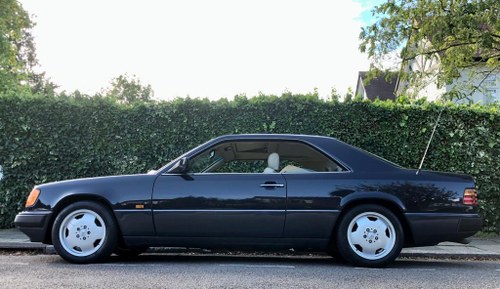 1991 Mercedes 300CE in Midnight Blue