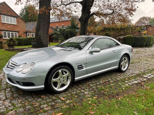 2003 Mercedes Benz SL55 AMG SÅLD