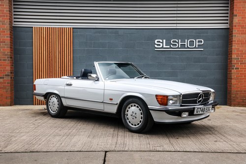 1989 Mercedes Benz R107 300SL Arctic White (147) Kaufen Bei
