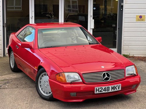 1991 Mercedes 500SL R129 V8 Automatic - 64,834 miles For Sale by Auction