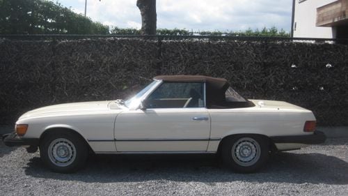 Picture of 1985 Mercedes 380 SL R107 Roadster  Ivory White Metalic + History - For Sale