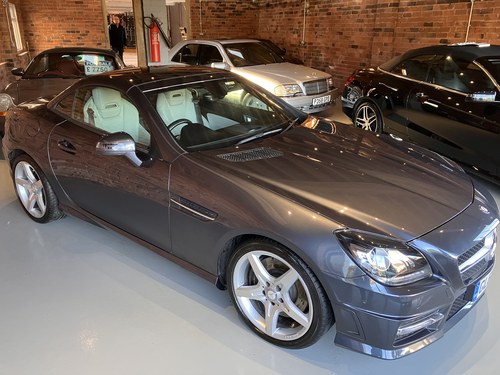 2015 Mercedes Slk250 Amg Sport Cdi Blue-Cy A