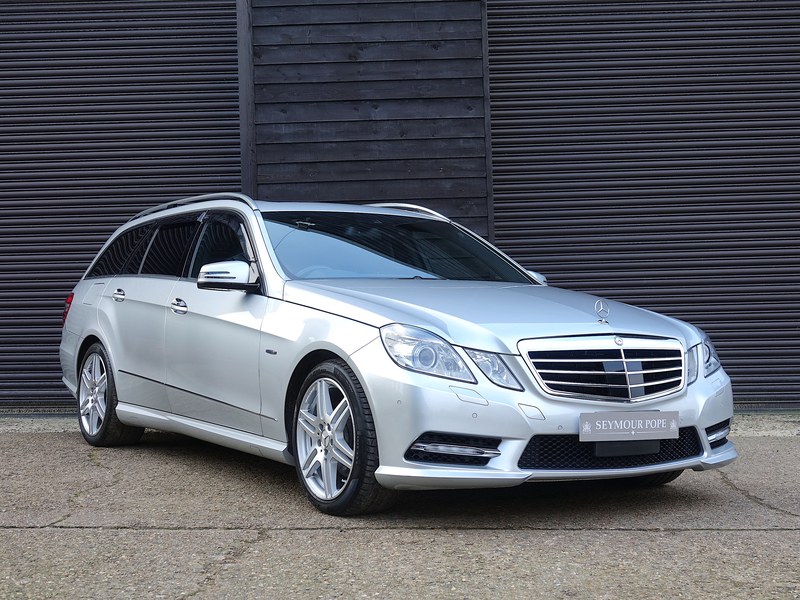 Mercedes E300 V6 AMG Blue Estate Auto (24,110 miles)