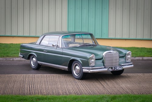 1966 Mercedes W111 250SE Coupe - RHD, UK-Supplied SOLD