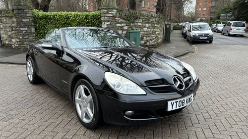 Picture of 2008 Beautiful SLK 200K (A) Obsidian Black 17' AMG Air Scarf ++ - For Sale