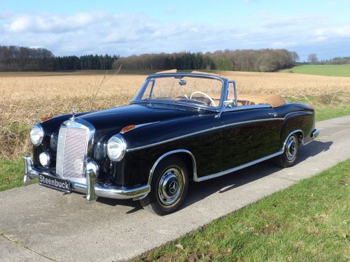 1959 Mercedes-Benz 220 SE - The beautiful Pontoon Convertible In vendita