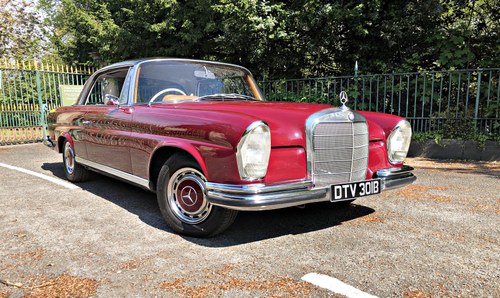 1964 MERCEDES W111 220 SEB COUPE. UK CAR RHD. For Sale