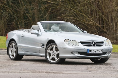 2003 Mercedes-Benz SL 500 For Sale by Auction