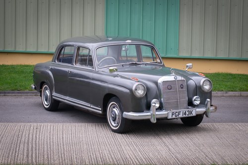 1957 Mercedes W180 220S Ponton - DEPOSIT RECEIVED VENDIDO