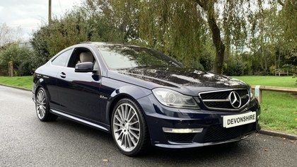 Mercedes Benz C63 AMG V8 6.3 Coupe ONLY 34000 MILES FROM NEW