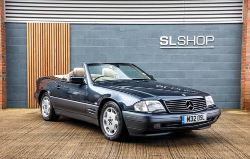 1997 Mercedes Benz R129 SL320 Emerald Black (189) For Sale