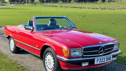 1988 Mercedes-Benz 300SL (R107) Only 35,000 Miles From New