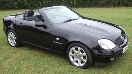 1998(S) Mercedes SLK230 Kompressor Mk1 Obsidian Black