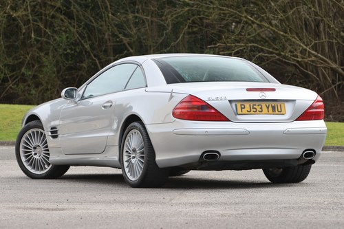2004 Mercedes-Benz SL 500 For Sale by Auction
