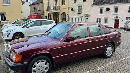 1993 Mercedes 190E Limited Issue Rosso Spoiler