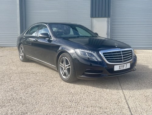 Mercedes-Benz W222 S350d LWB 2014 49k FMBSH Black/Black Mint