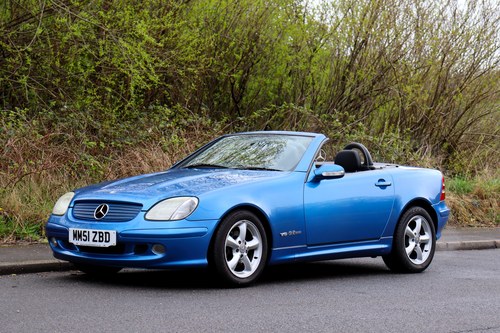2001 Mercedes-Benz SLK 320 For Sale by Auction