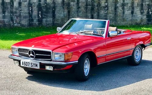 Mercedes SL R107 280 SL 1983 (picture 1 of 18)