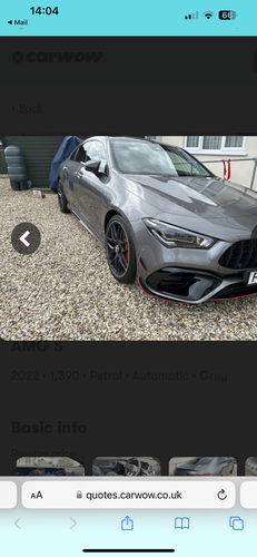 2022 Mercedes CLA Class CLA45S AMG