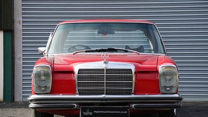 1972 W114 W115 Mercedes 220D - Signal Red, Air Suspension