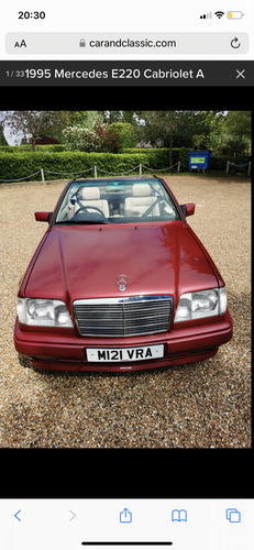 1995 Mercedes E Class W124 E220