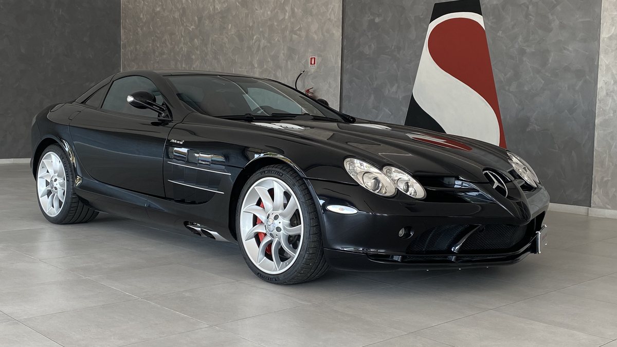 2006 Mercedes SLR McLaren Black Automatic, speed Left Hand Drive