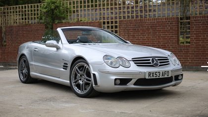 MERCEDES SL55 AMG F1 PERFORMANCE PACK EXAMPLE,VERY RARE CAR!