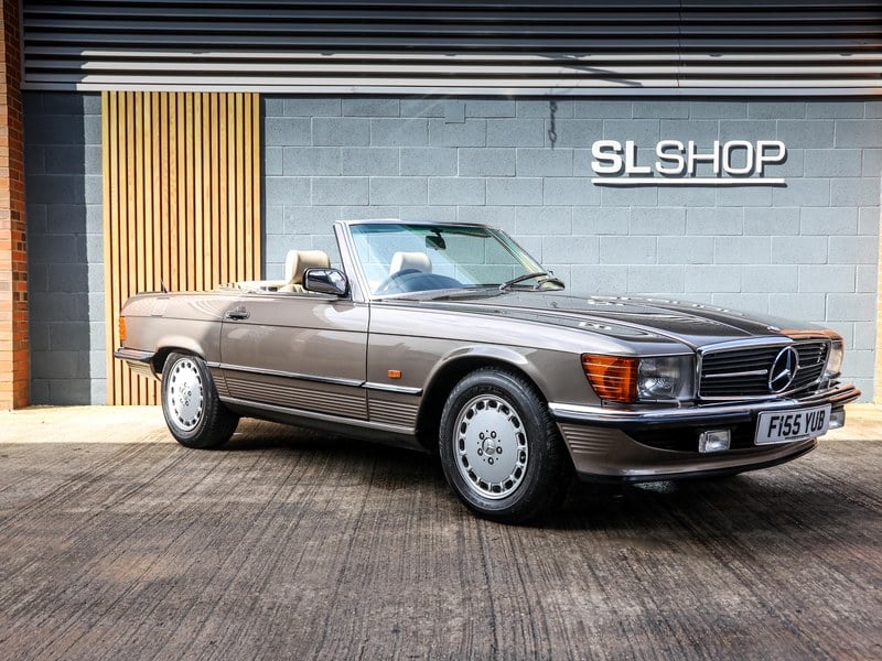 1988 Mercedes Benz R107 420SL Impala Brown (441)