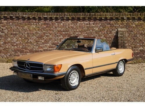 1979 Mercedes-Benz 450 SL European new delivery (headlights and b For Sale