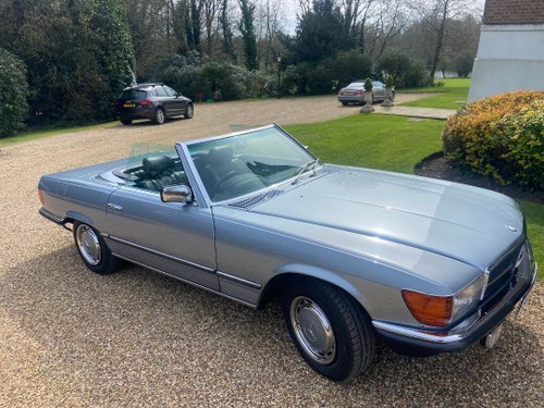 Mercedes 280 SL (R107) 1984 VENDU