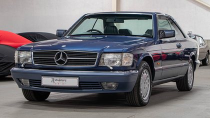 1992 Mercedes 500 SEC Nautic Blue