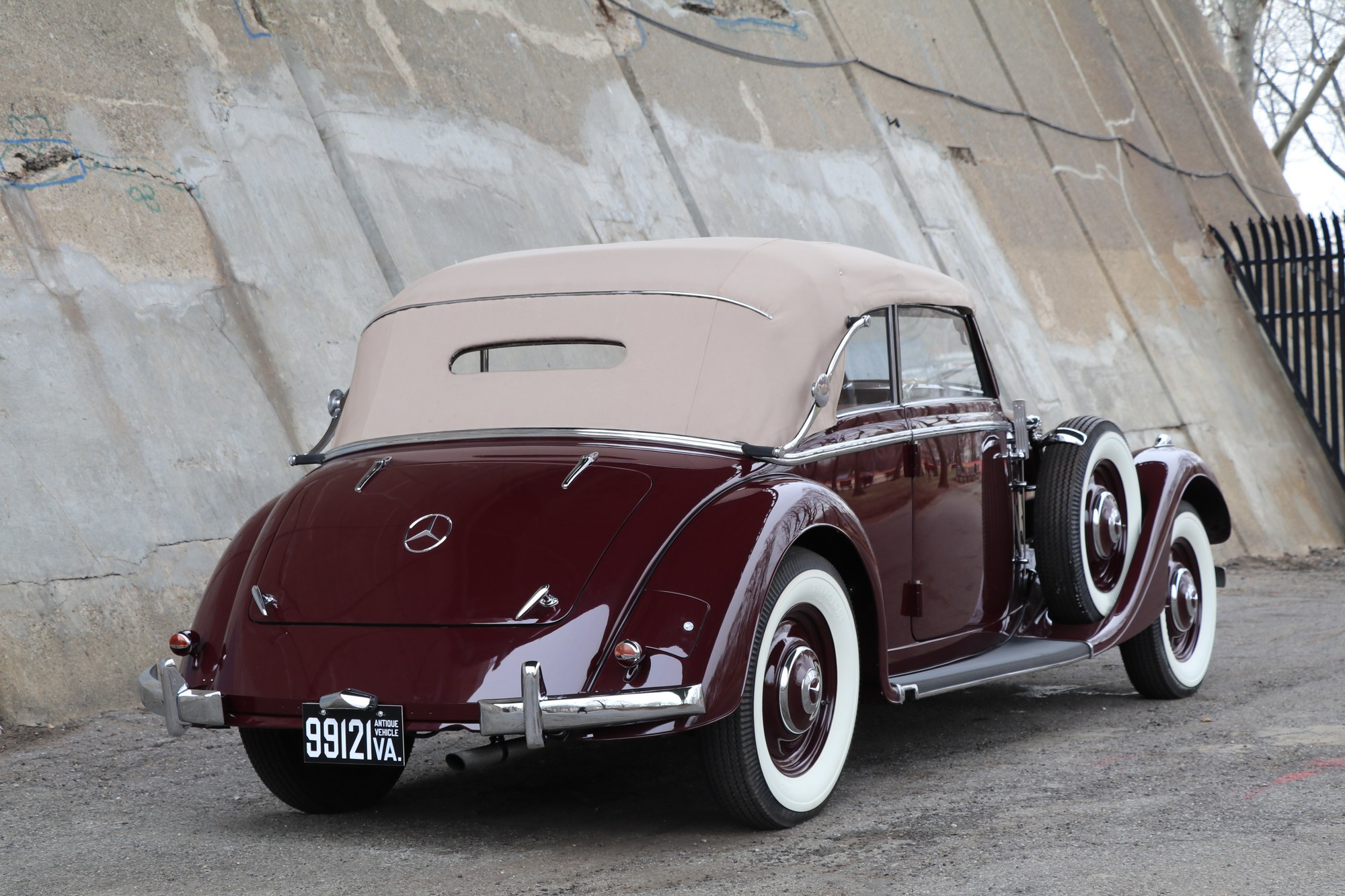1938 Mercedes-Benz 320 Cabriolet B#22272, foto 3