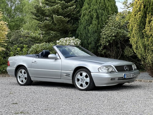 1998 Mercedes SL R129 SL320. Air Suspension.