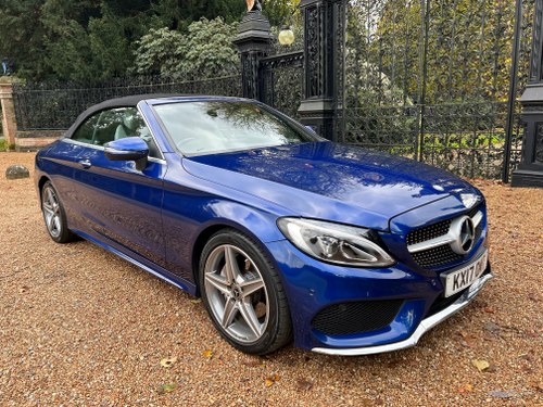 2017 MERCEDES C220 AMG LINE D AUTO CONVERTIBLE SOLD