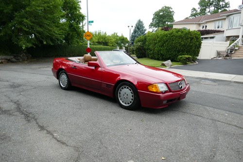 1990 Mercedes 500SL Low Miles Nice Driver (St# 2628) For Sale